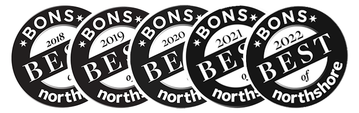 best of north shore award logos