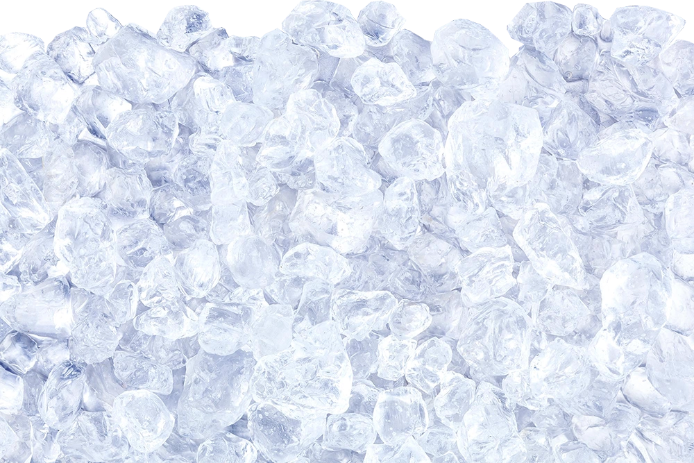 image of cold fresh ice